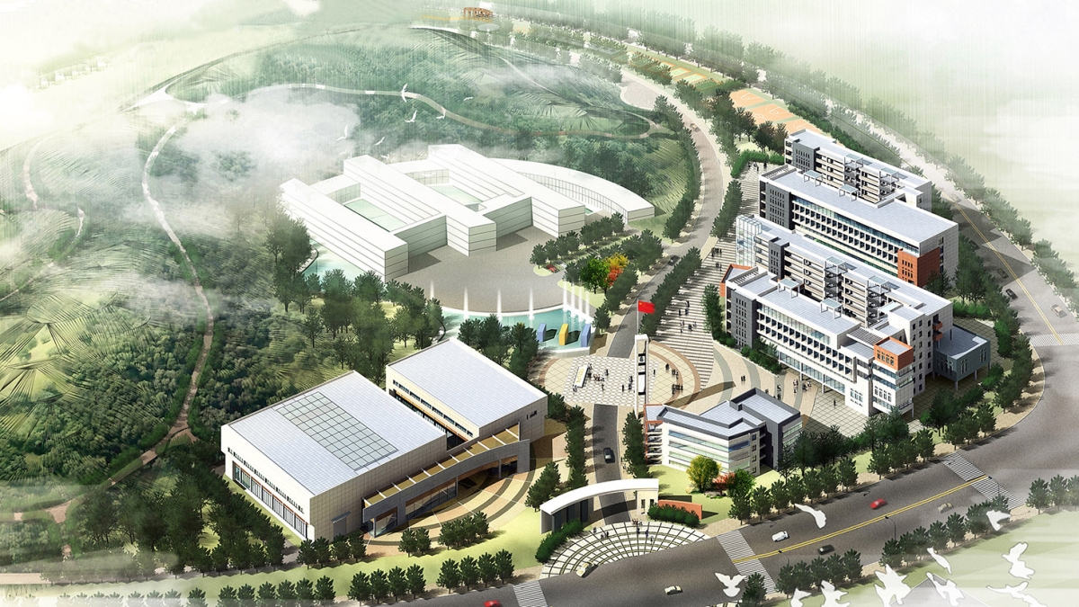 職教城機電學(xué)院整體規(guī)劃及單體工程