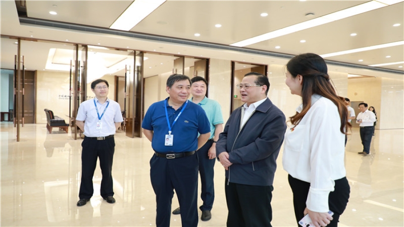 雨花區(qū)委書記張敏一行調(diào)研中機國際