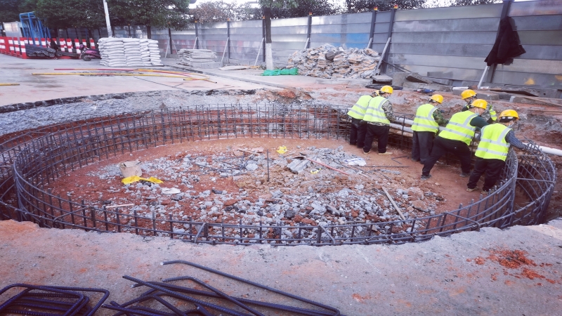 鉚足干勁爭春早——中機國際洞和路、高升路截污干管工程項目跑出“生產(chǎn)加速度”