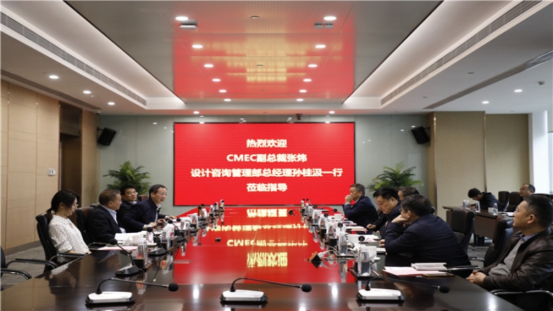 CMEC副總裁張煒一行調(diào)研中機(jī)國(guó)際